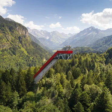 Heini-Klopfer-Skiflugschanze Oberstdorf Die Heini-Klopfer-Skisprungschanze in Oberstdorf
